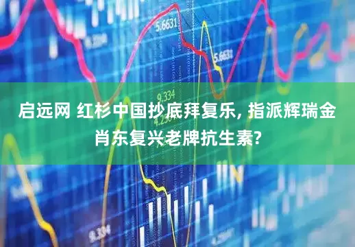 启远网 红杉中国抄底拜复乐, 指派辉瑞金肖东复兴老牌抗生素?